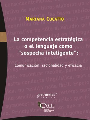 cover image of La competencia estratégica o el lenguaje como "sospecha inteligente"